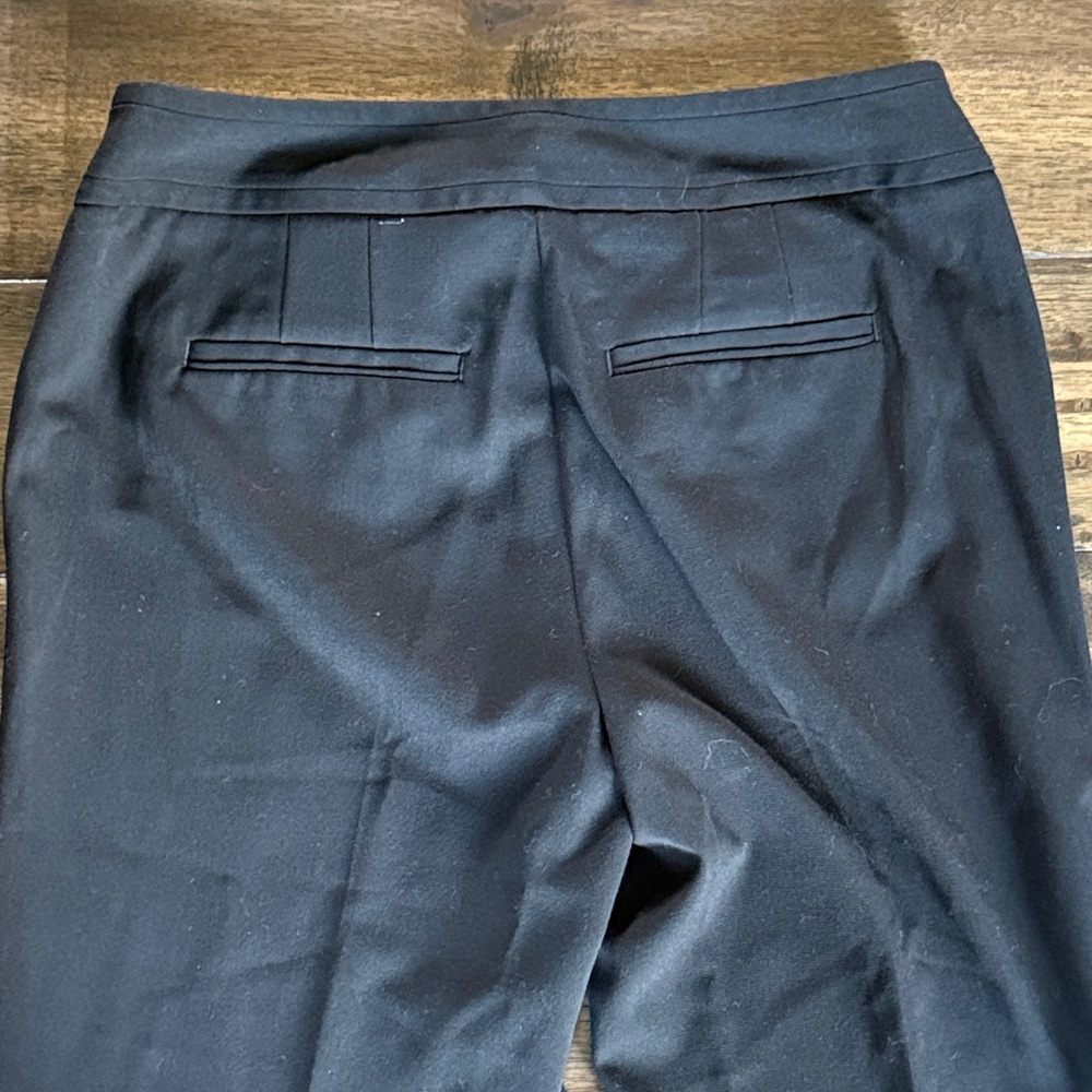 WHBM White House Black Market bootcut Black Dress Pants Women’s Size 2R - Picture 8 of 8